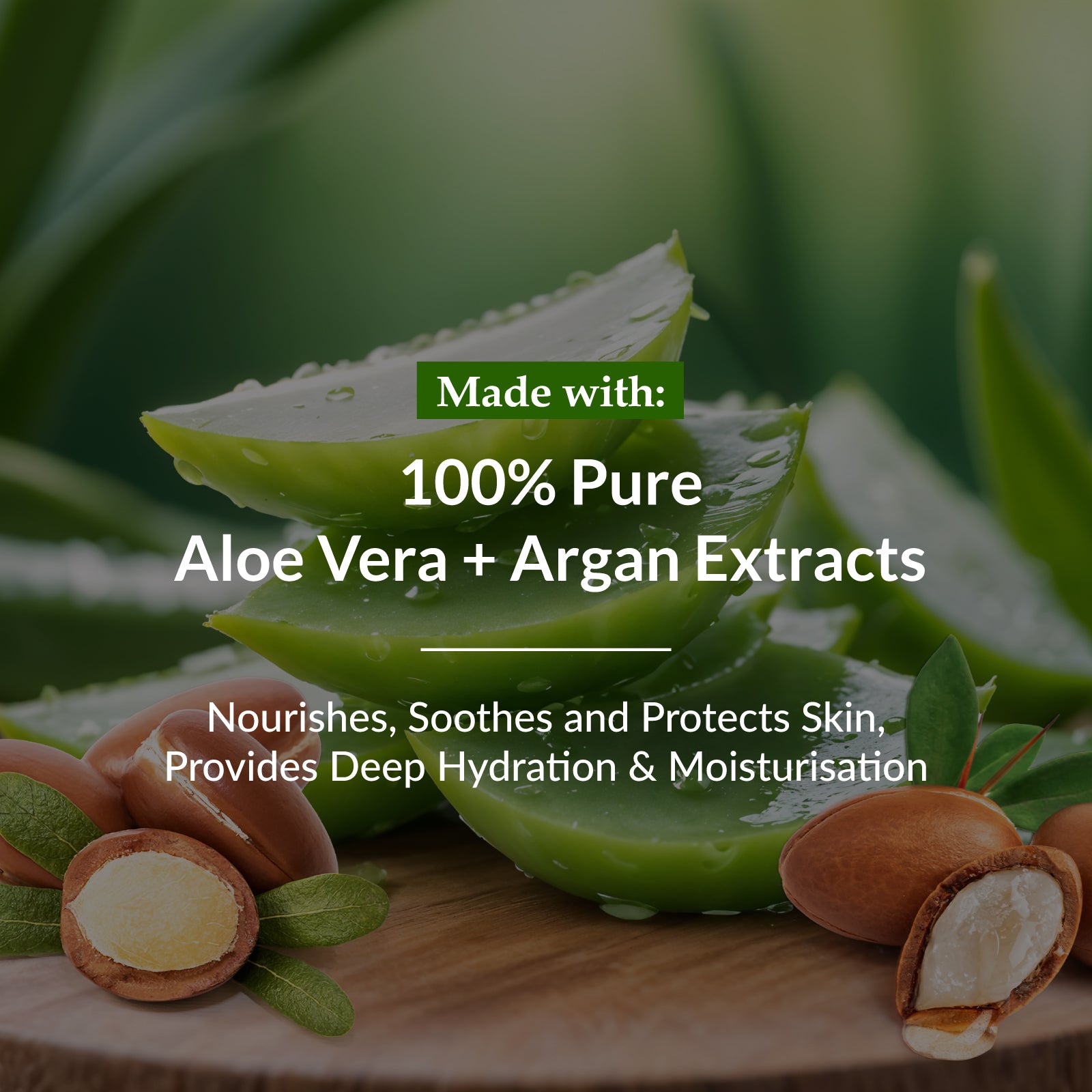 100% Pure Argan & Aloe Vera Extracts HydraMelt Body Butter