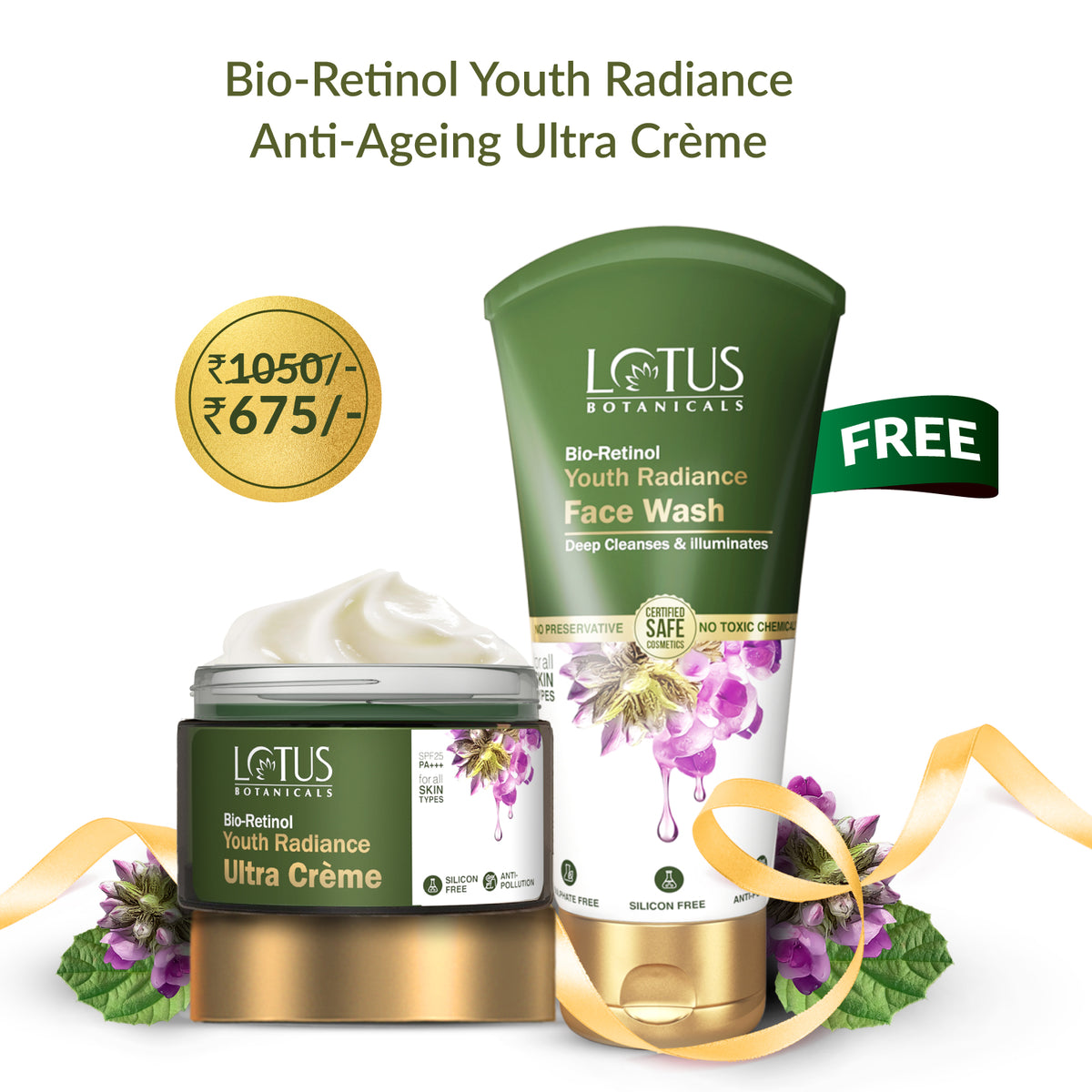 Lotus Botanicals Bio-Retinol Youth Radiance Anti-Ageing Ultra Crème