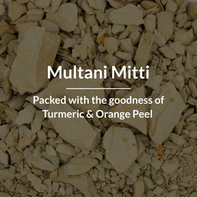 Multani Mitti, Turmeric & Orange Peel Skin Tightening & Brightening Face Pack