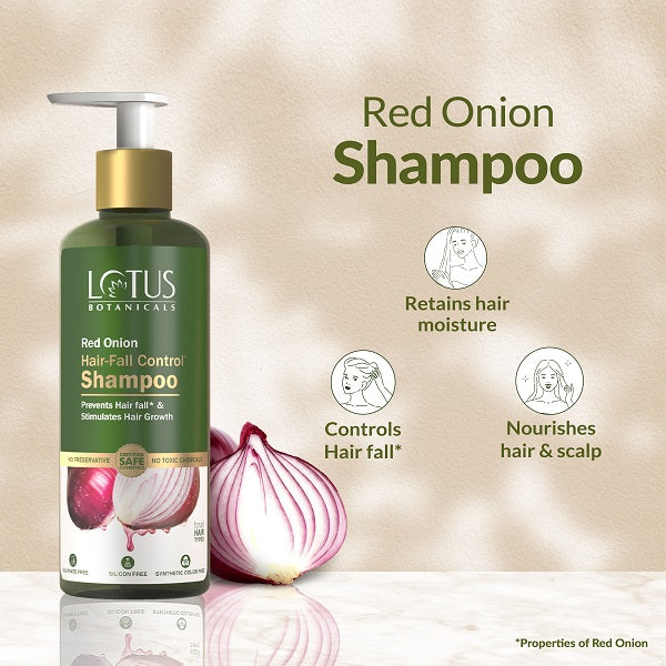 Red Onion Hair-Fall Control* Shampoo