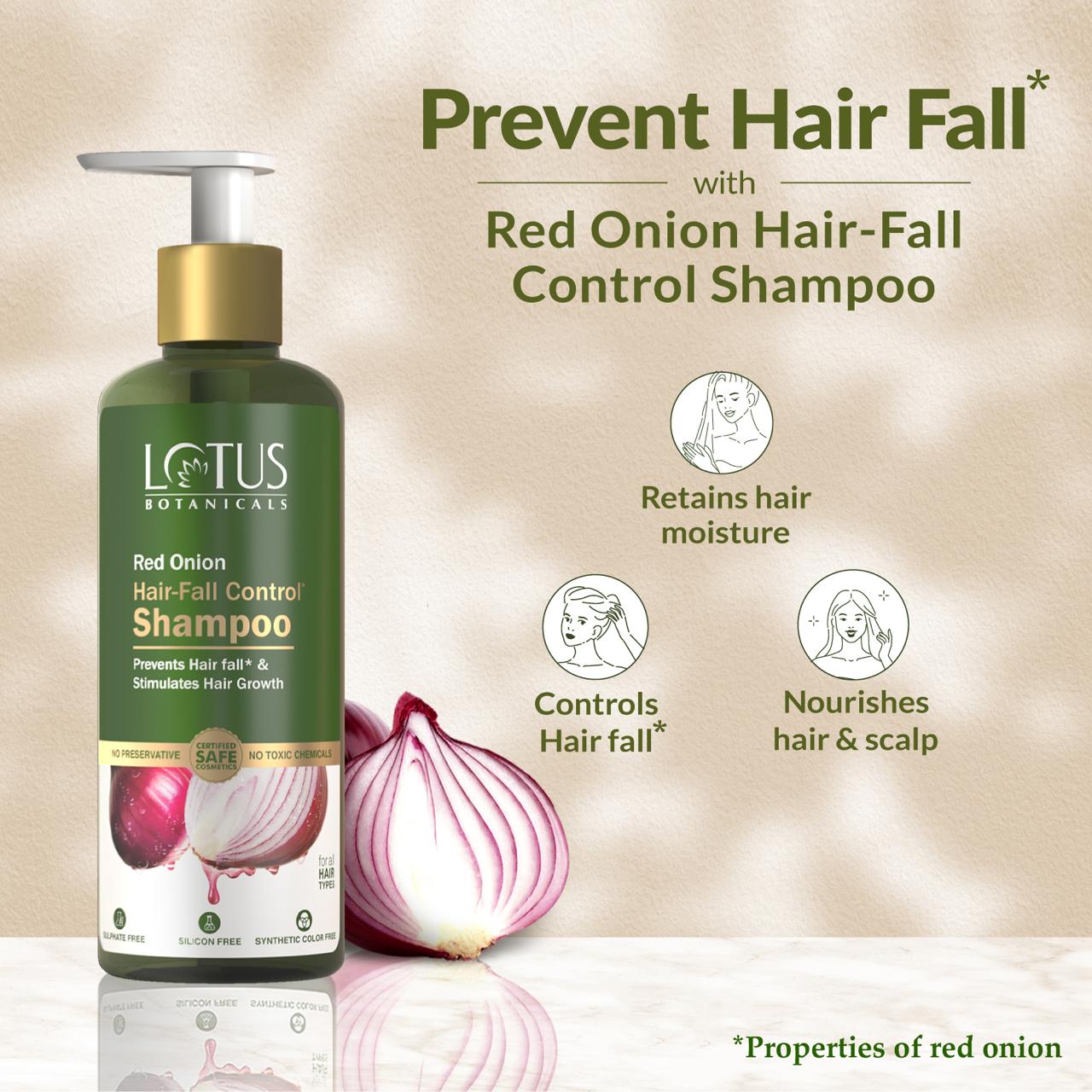 Red Onion Hair-Fall Control* Shampoo